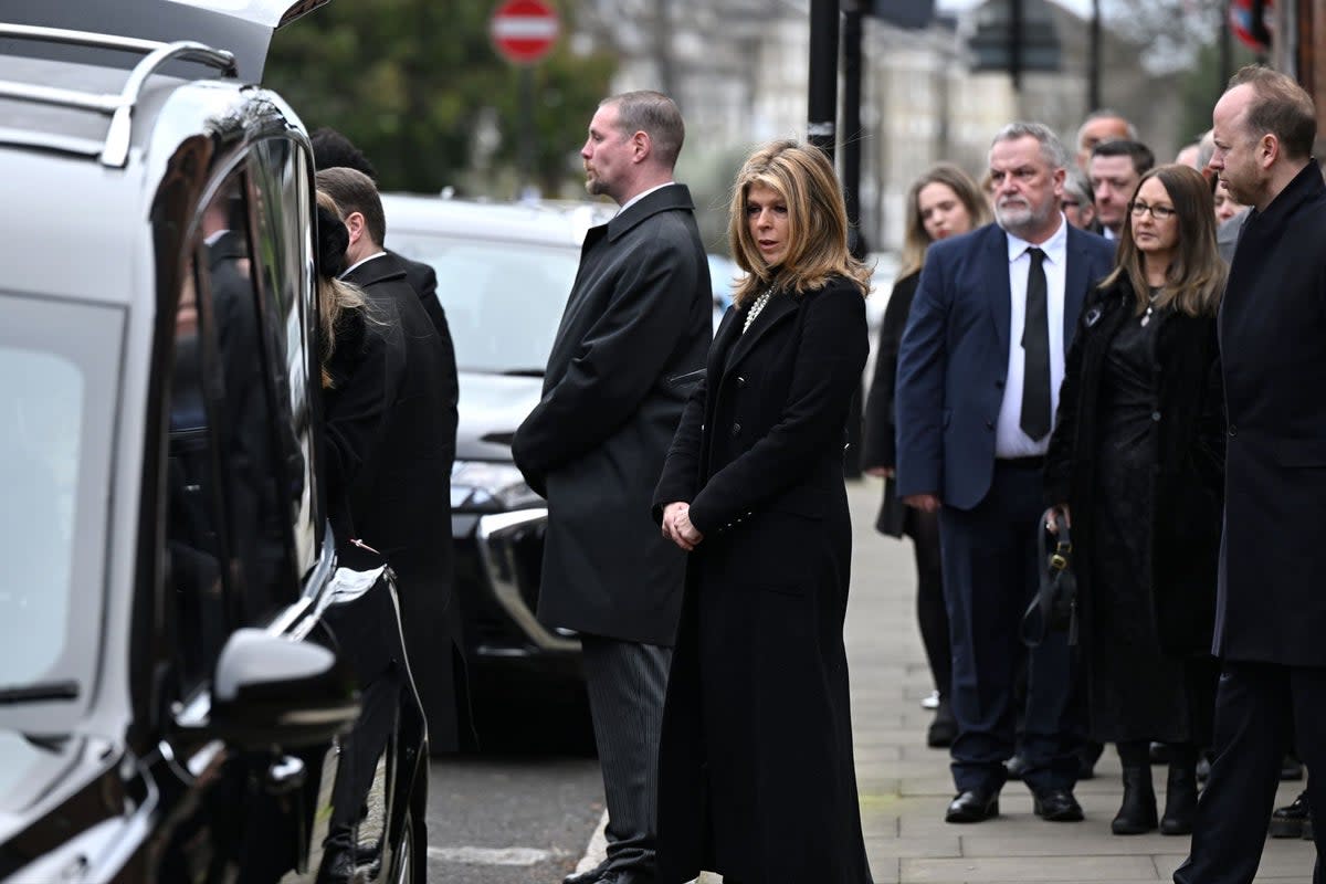 Derek Draper's funeral was at Primrose Hill on Friday - the same church where the couple married in 2005 (Getty Images)