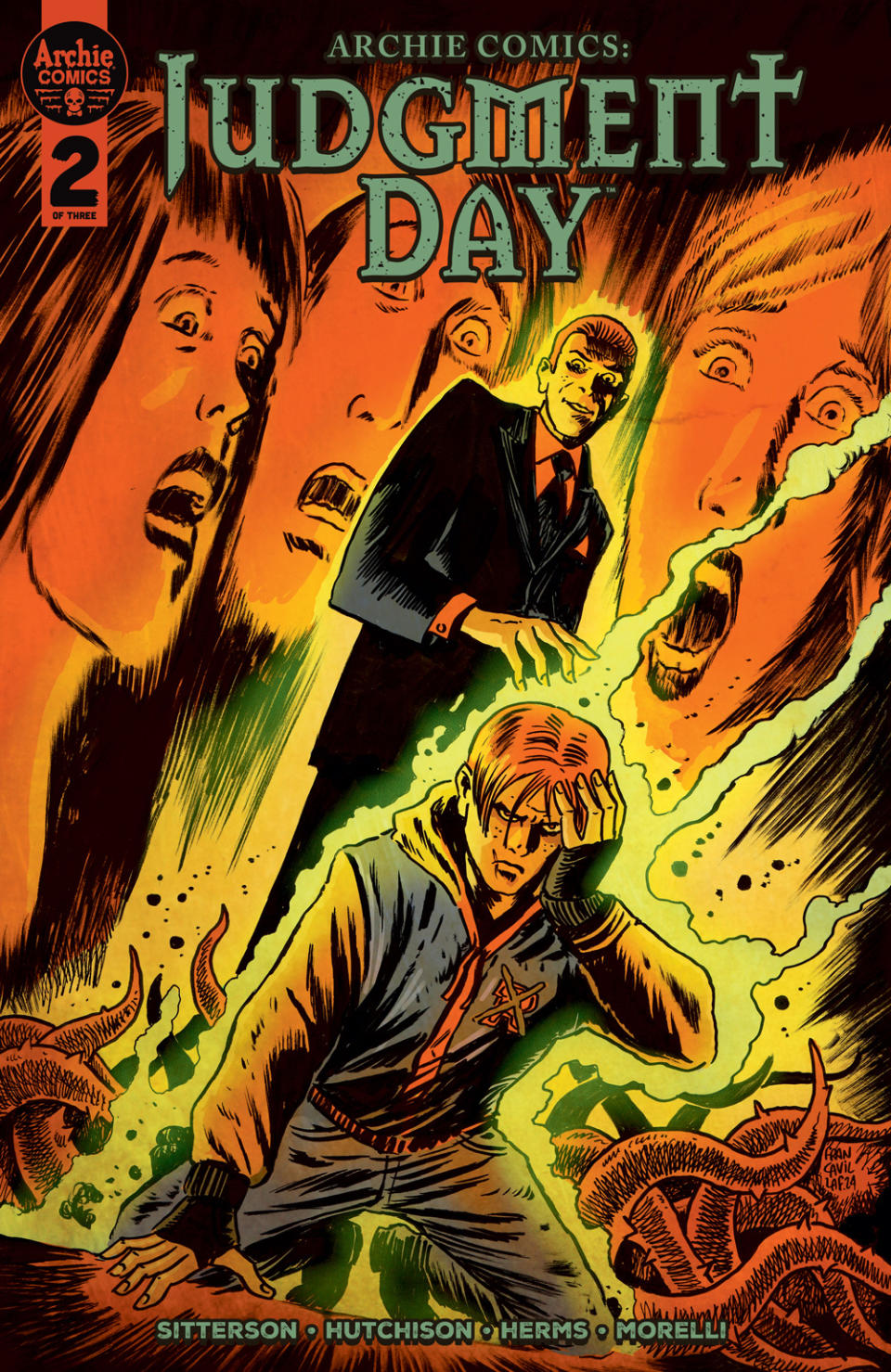 Covers from Archie Comics: Judgment Day #2