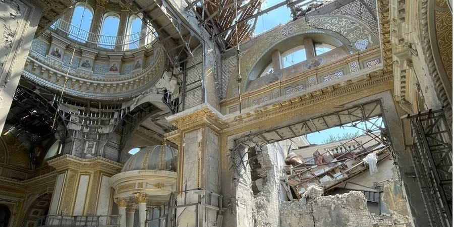 Italy to help Ukraine rebuild Transfiguration Cathedral