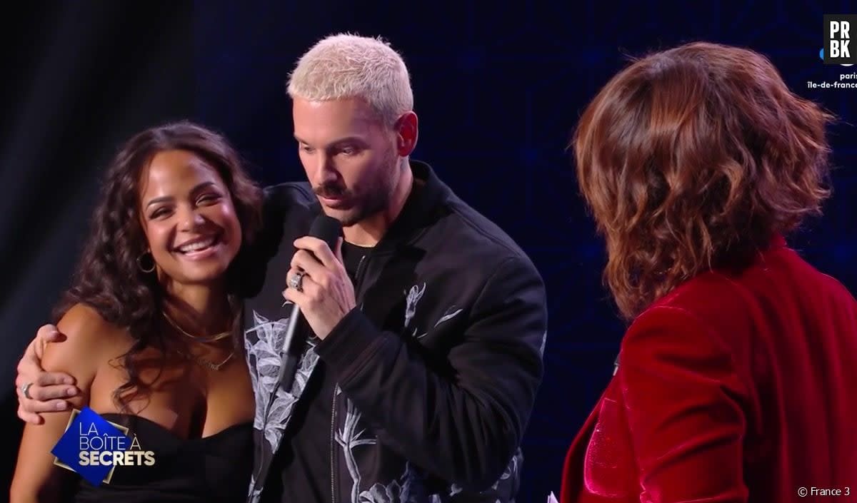 Matt Pokora en larmes dans La boîte à secrets - France 3