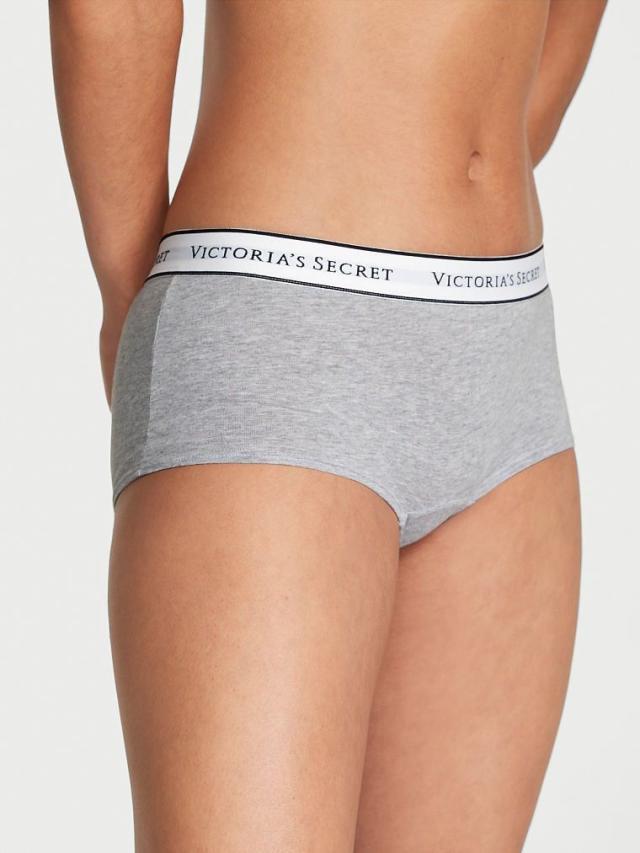 Calvin Klein Women's Carousel Logo Cotton Boyshort Panty, Allover