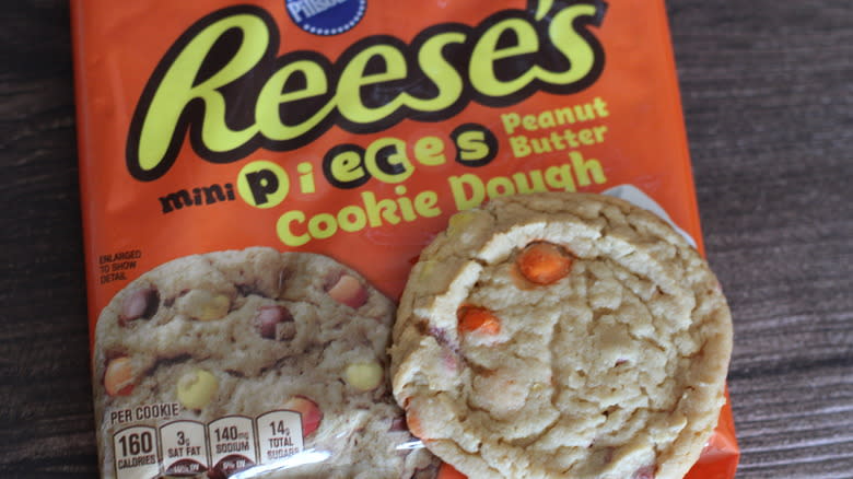 Reese's Pieces peanut butter cookie