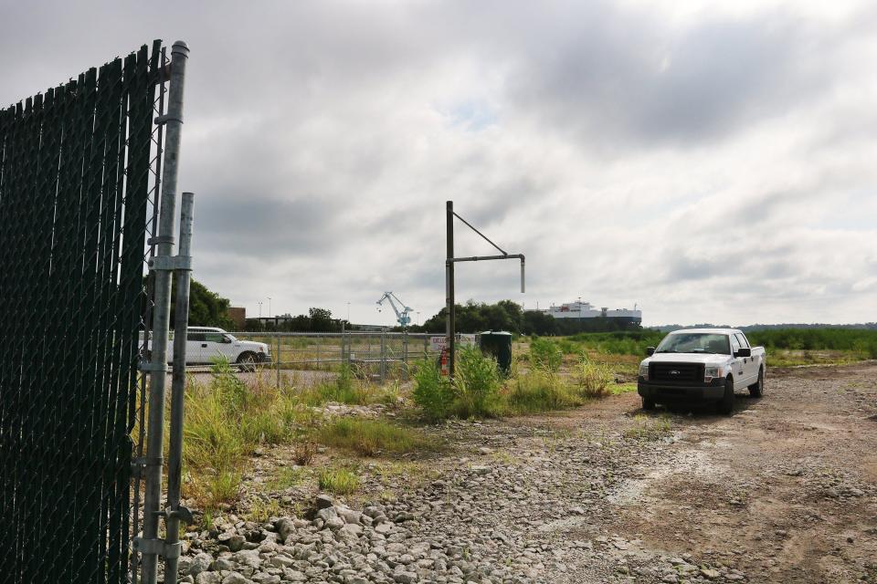 The polluted former Kerr-McGee Chemical Corp. property at 1611 Talleyrand Ave., shown here in a 2021 photo, is scheduled to be redeveloped but first has to undergo an environmental cleanup.