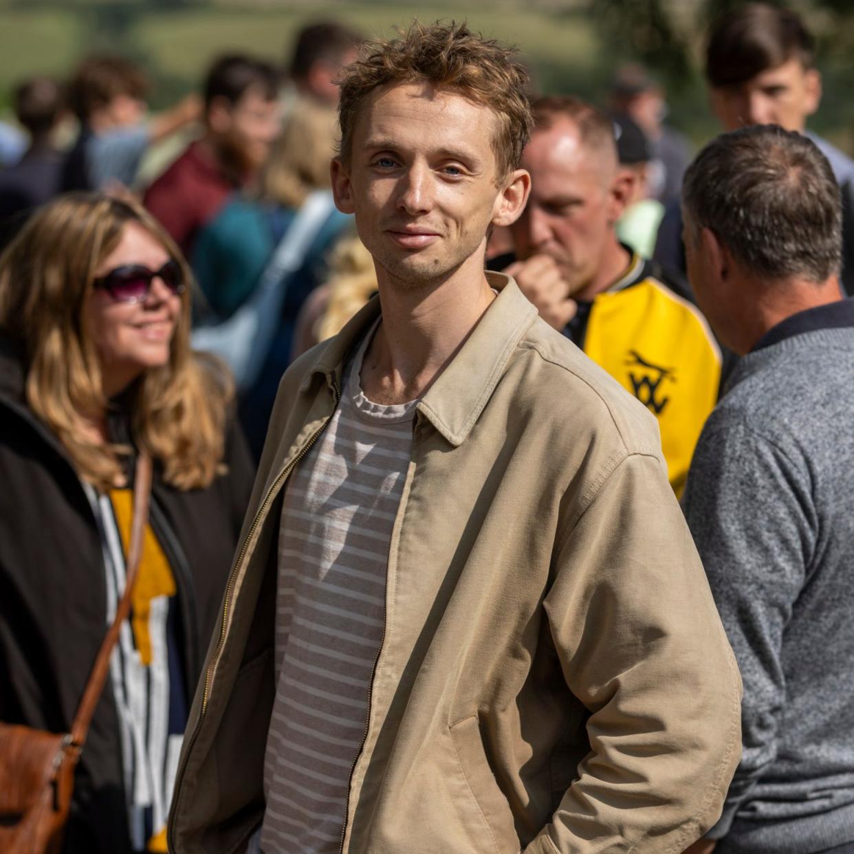 Guy Kelly queueing Jeremy Clarkson