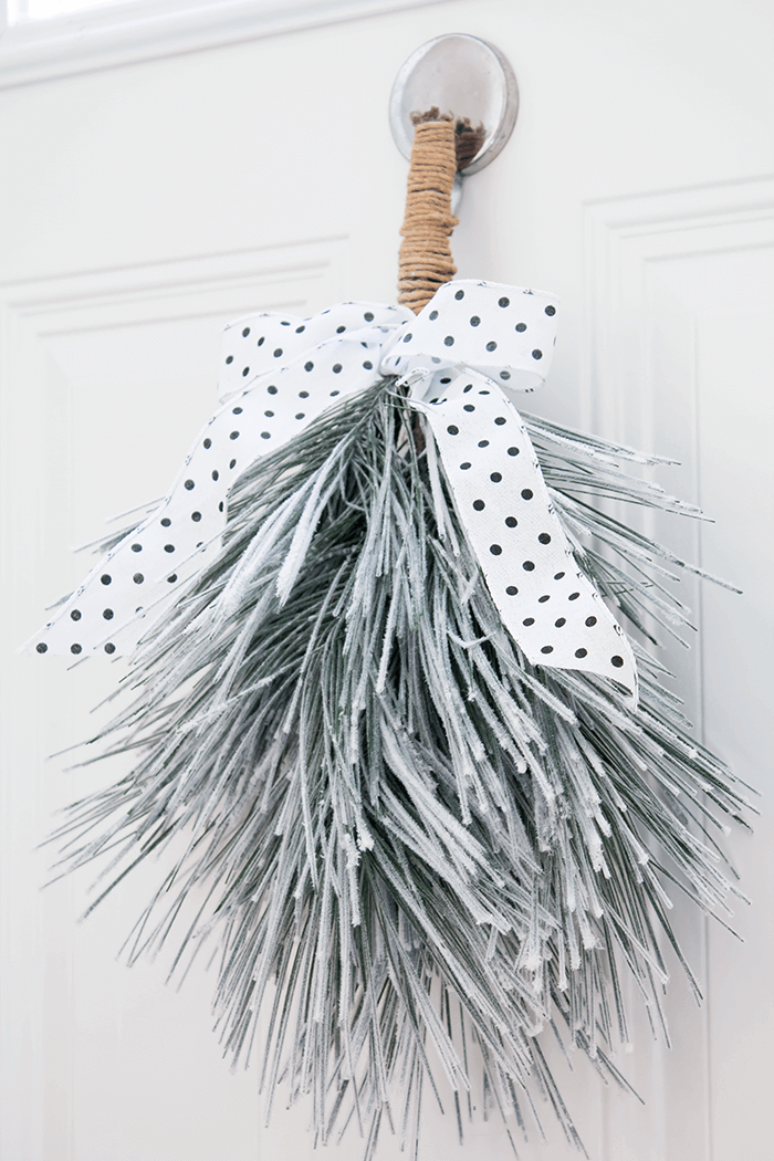 diy christmas door decorations winter swag