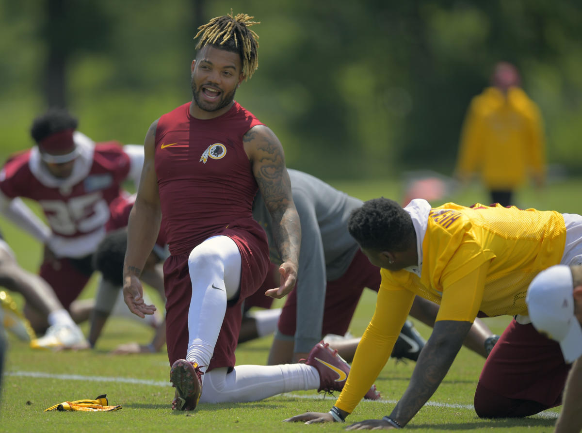 Redskins' Derrius Guice recounts emotional pain in ACL recovery