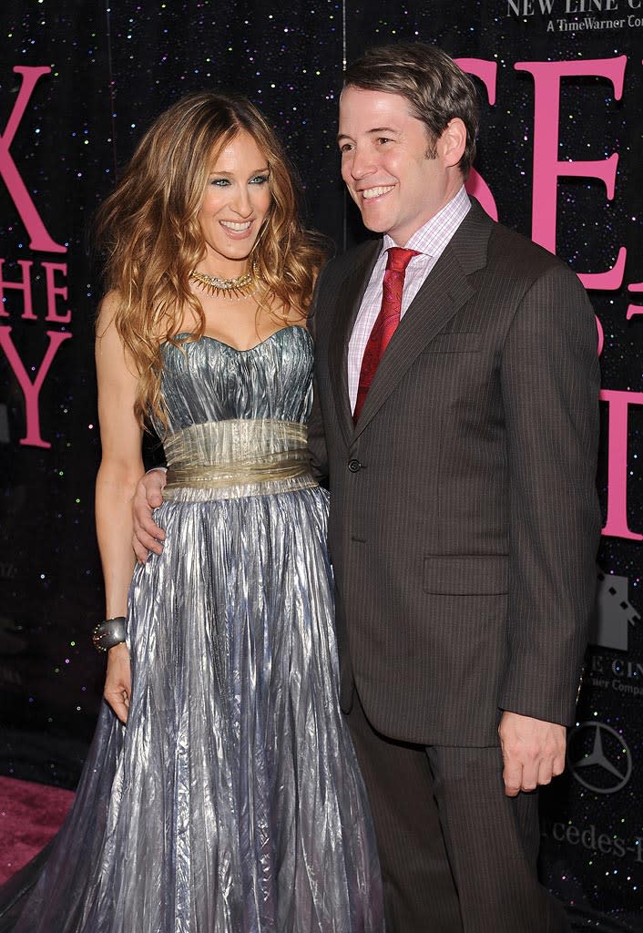 Sex and the City NY 2008 Sarah Jessica Parker Matthew Broderick