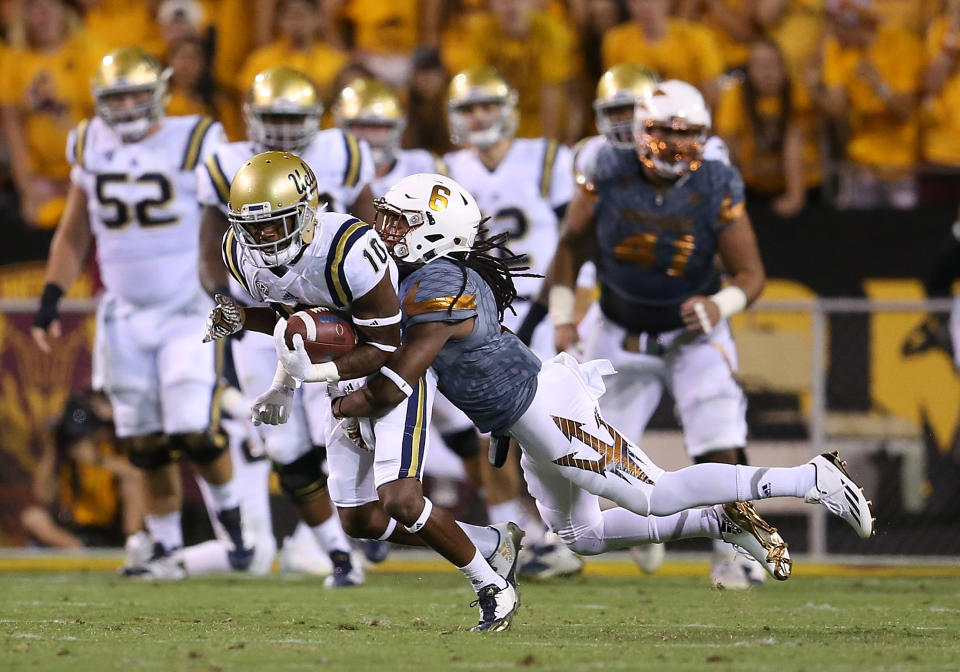 Robbie Robinson had five tackles in 2016. (Getty Images)