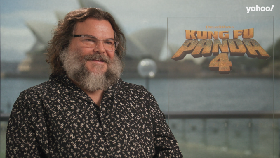 Jack Black speaks to Yahoo Lifestyle about Kung Fu Panda