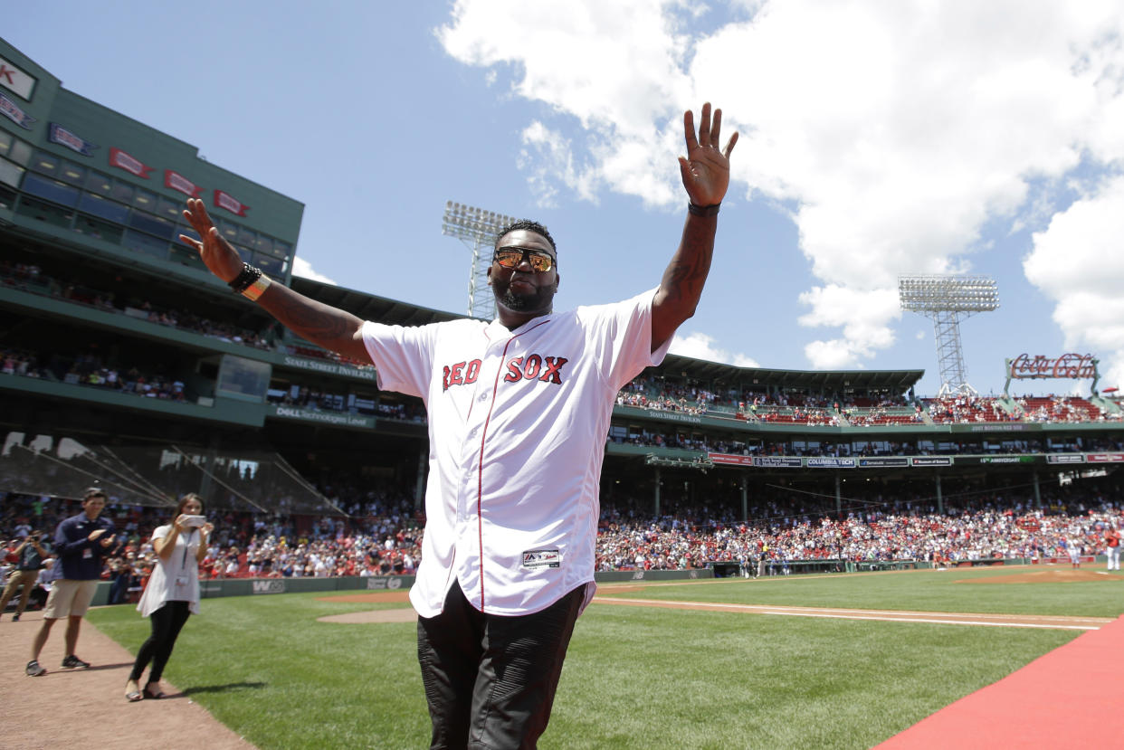 David Ortiz is officially returning to the Red Sox in a new, multi-faceted role. (AP)