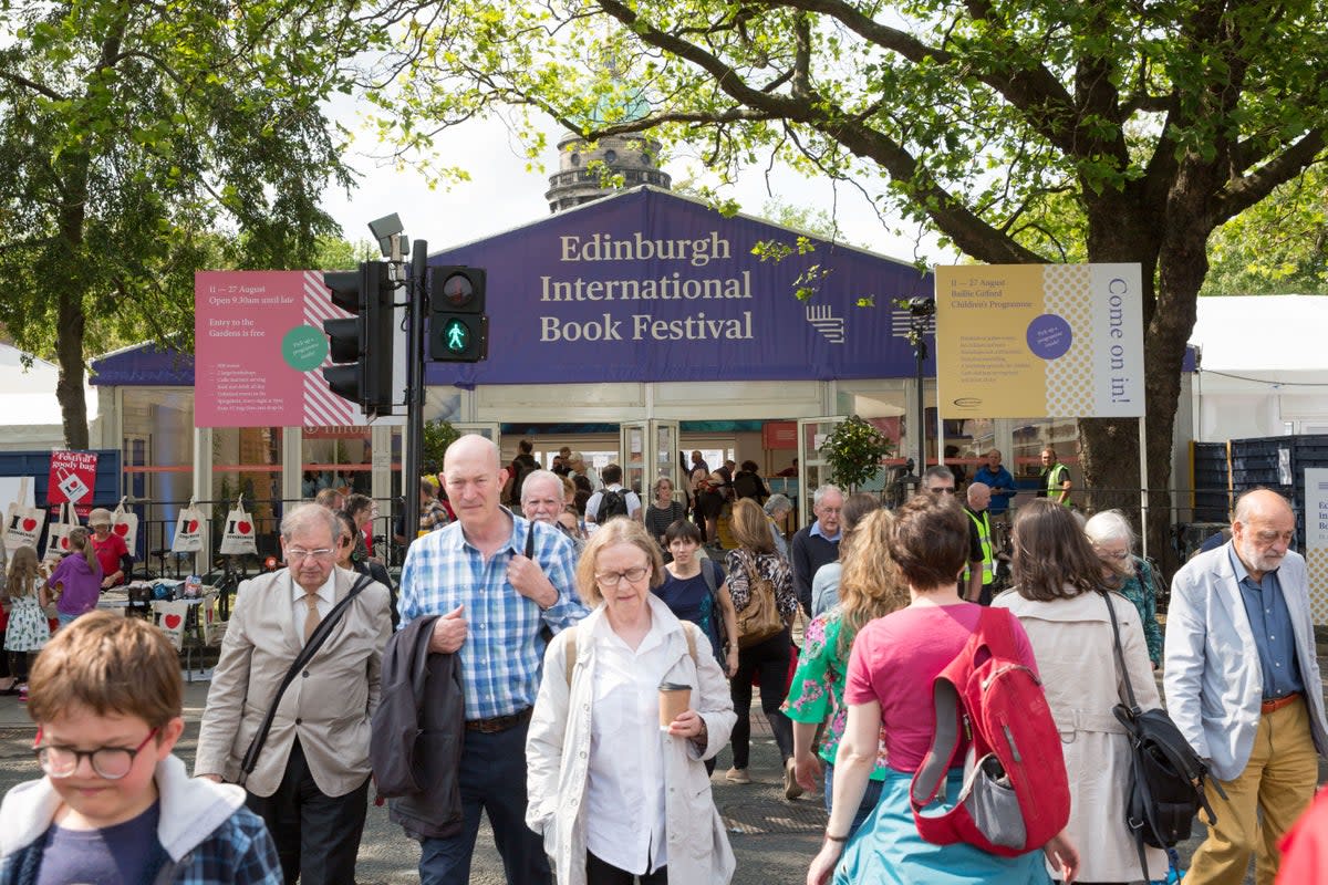 A group of authors are threatening to boycot next year’s edinburgh International Book Festival if the event’s main sponsors do not end fossil fuel investments. (Robert Perry/PA)