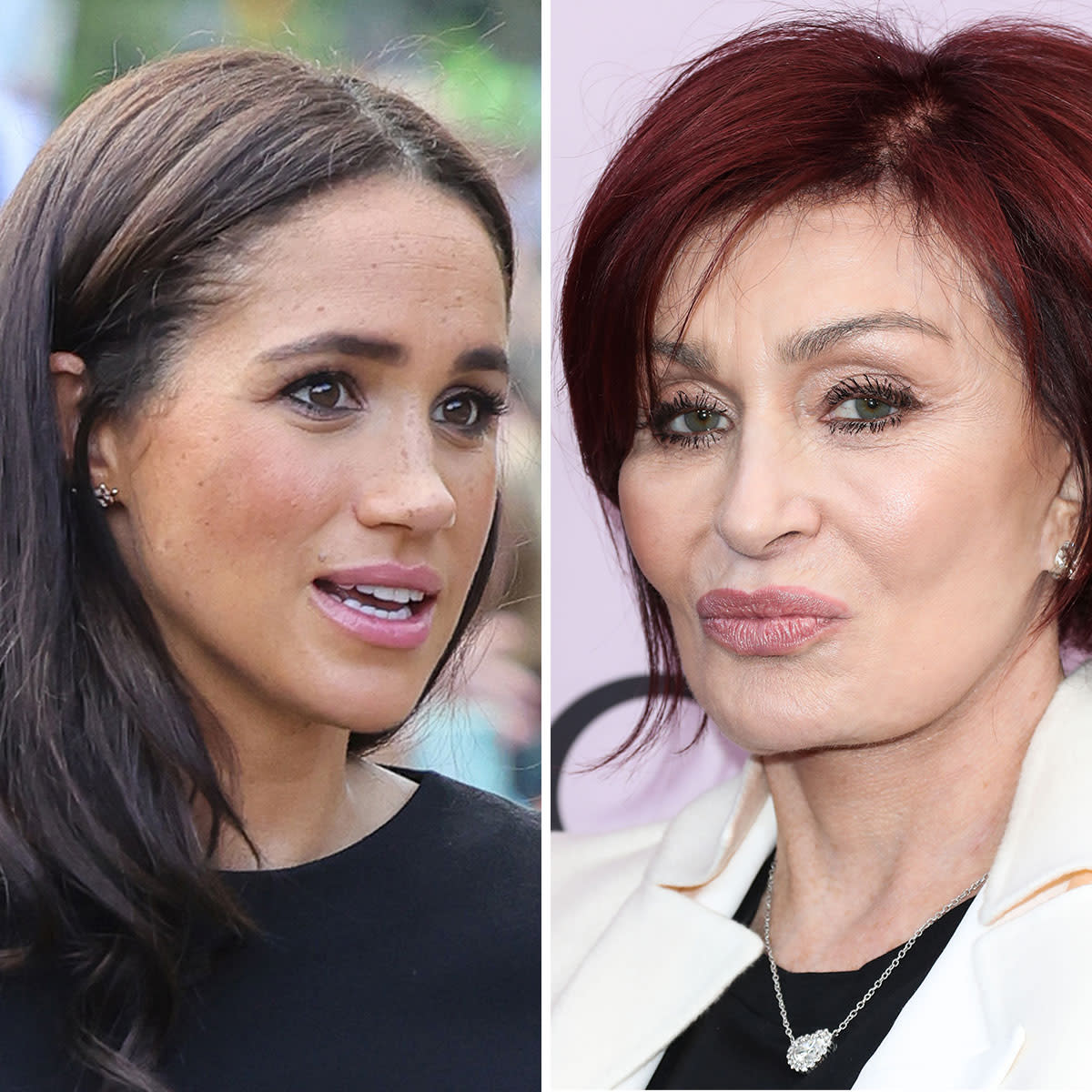 Meghan Markle Sharon Osbourne