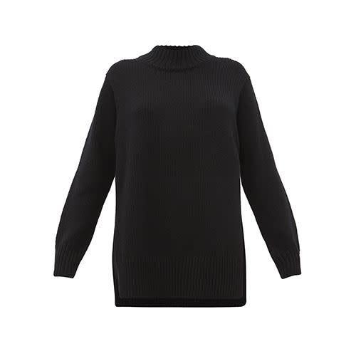 30) Edmund Mock-Neck Cashmere Sweater By The Row