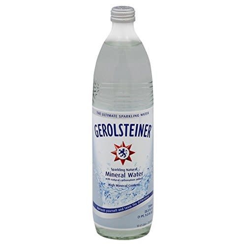 Gerolsteiner Sparkling Natural Mineral Water, Glass Bottle ('Multiple' Murder Victims Found in Calif. Home / 'Multiple' Murder Victims Found in Calif. Home)