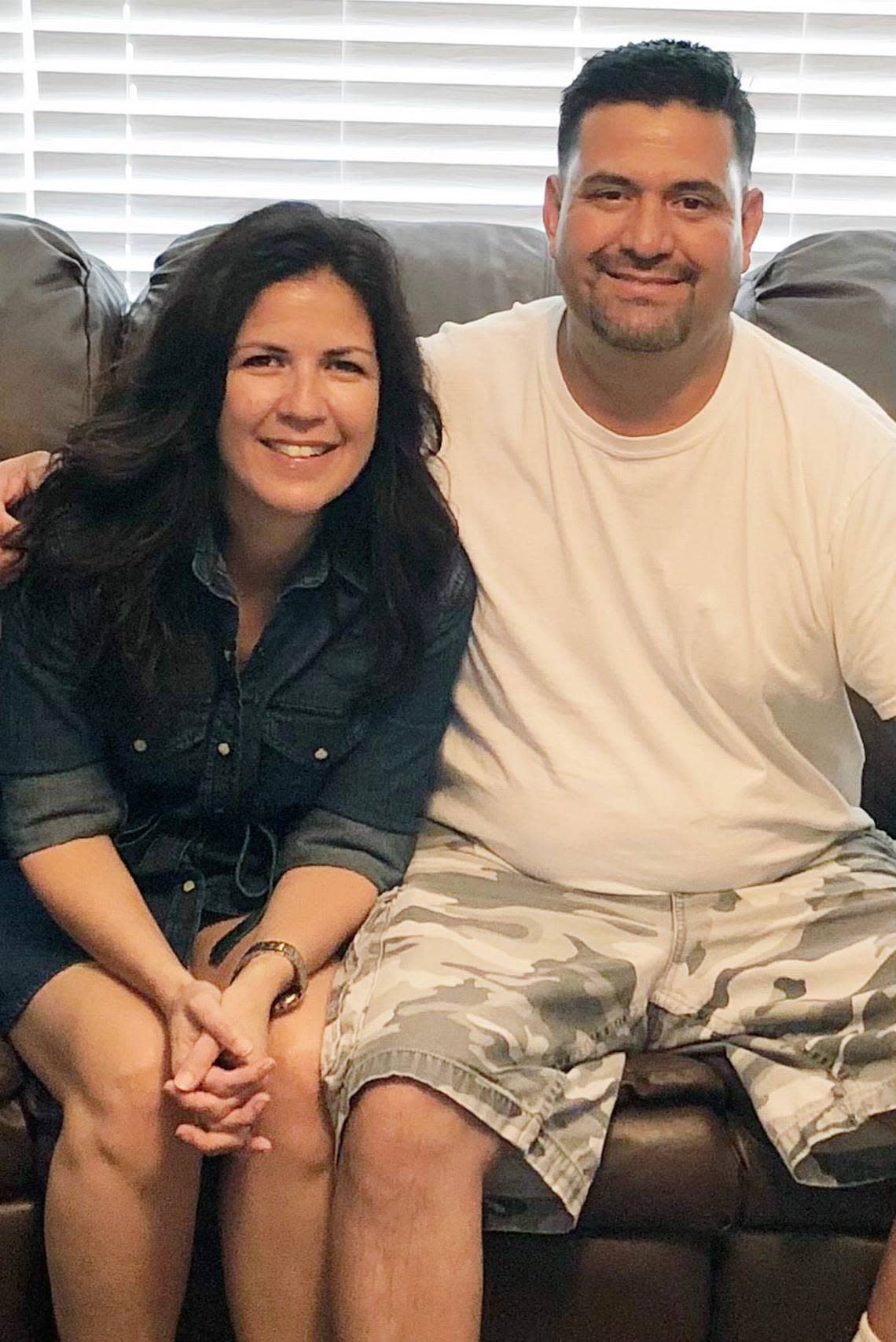 Douglas County District Attorney Suzanne Valdez and her brother, Christopher Valdez, who died of fentanyl poisoning in Arizona in 2019.