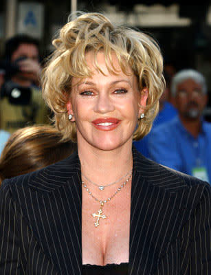 Melanie Griffith at the L.A. premiere of Dreamworks' Shrek 2