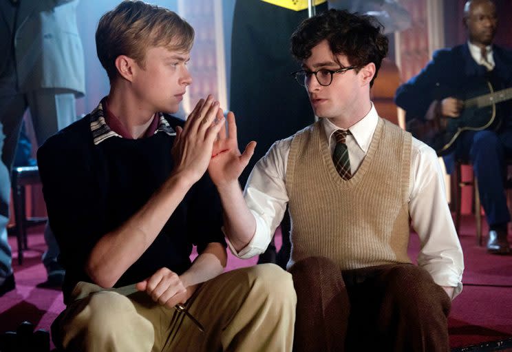 Dane DeHaan and Daniel Radcliffe in 'Kill Your Darlings' (Photo: Everett) 