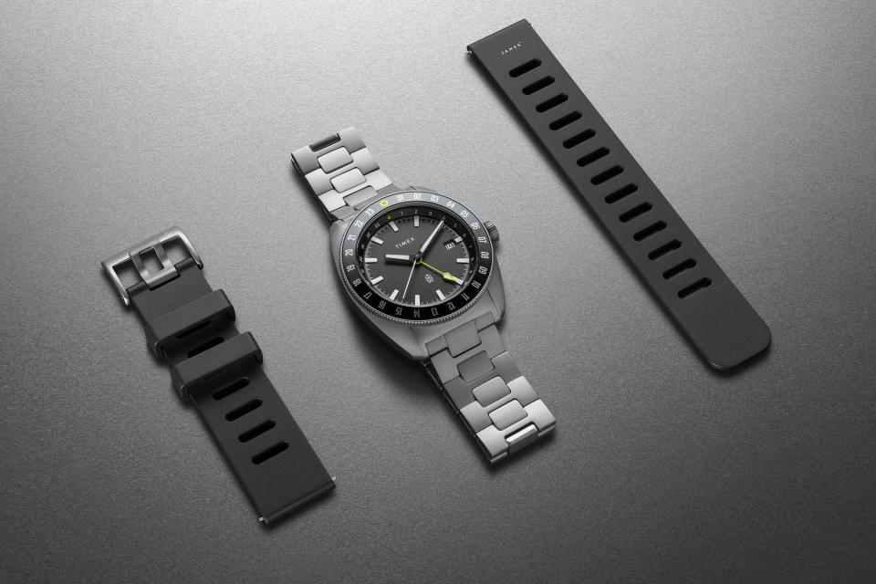 The James Brand x Timex Titanium Watch