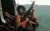 Noch eine Allein-gegen-alle-Ikone: Mit seinen "Rambo"-Filmen definierte Sylvester Stallone den Actionfilm der 80-er entscheidend. Fünfmal spielte Sly, der nebenbei mit Rocky Balboa eine zweite überlebensgroße Filmfigur schuf, bereits den legendären Kriegsveteran. (Bild: Studiocanal)