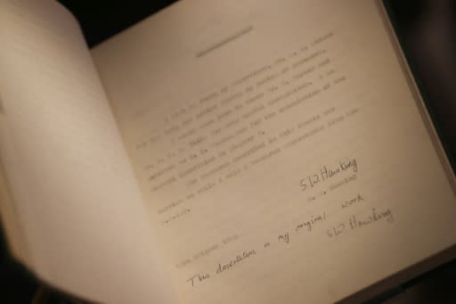 Stephen Hawking published his thesis in 1965, two years after being diagnosed with amyotrophic lateral sclerosis which would eventually leave him paralysed