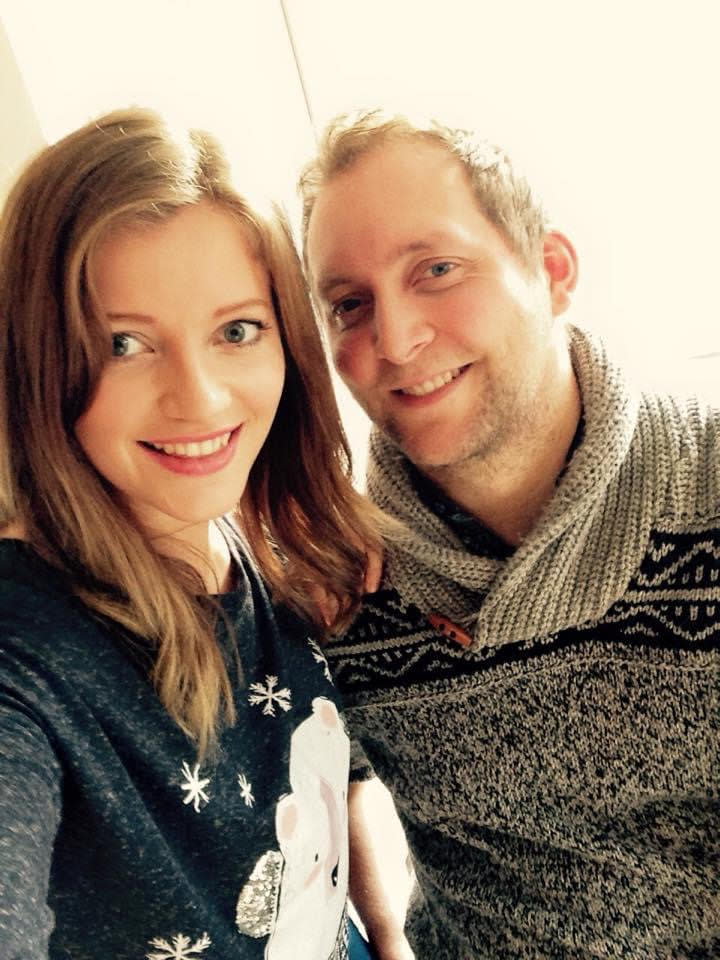 Charlotte Roe, who was diagnosed with bile duct cancer, is pictured with her brother, Mark.