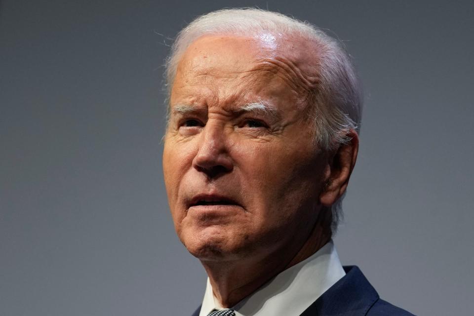 President Joe Biden speaks on economics during the Vote To Live Properity Summit at the College of Southern Nevada in Las Vegas, Nevada, on July 16, 2024.