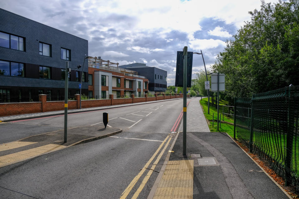 The victim was found on Mill Pool way in Bournbrook, Birmingham (Picture: SWNS)