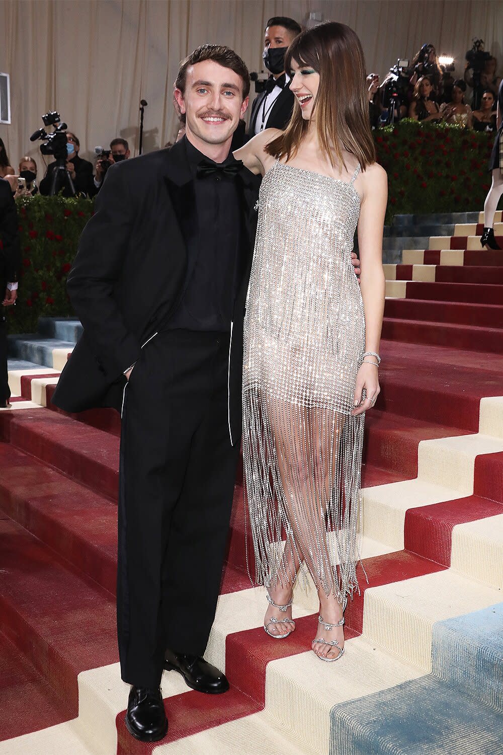 Paul Mescal and Daisy Edgar Jones Costume Institute Benefit celebrating the opening of In America: An Anthology of Fashion, Arrivals, The Metropolitan Museum of Art, New York