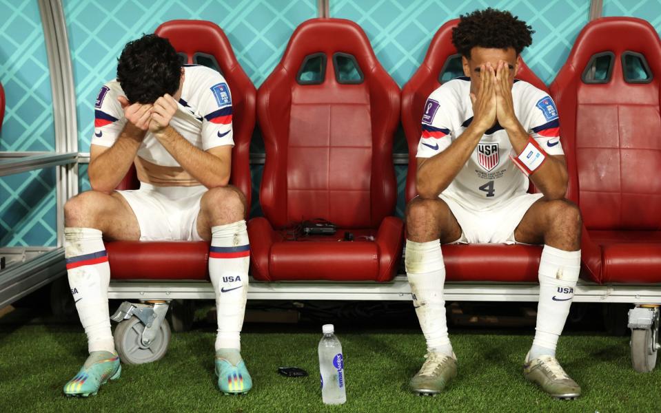 Giovanni Reyna and Tyler Adams of United States - Naive USA exposed by desire to play in nothing but top gear - Patrick Smith/Getty Images