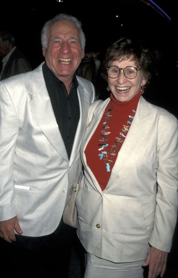 <p>Alice Ghostley, seen here with Mel Brooks, continued acting in film and television, most famously as Bernice in <em>Designing Women</em>. She died in <a href="https://parade.com/living/september-holidays-observances" rel="nofollow noopener" target="_blank" data-ylk="slk:September;elm:context_link;itc:0;sec:content-canvas" class="link ">September</a> 2007 at age 84.</p><p><a href="https://www.gettyimages.com/detail/115393964" rel="nofollow noopener" target="_blank" data-ylk="slk:Jim Smeal/Getty Images;elm:context_link;itc:0;sec:content-canvas" class="link ">Jim Smeal/Getty Images</a></p>