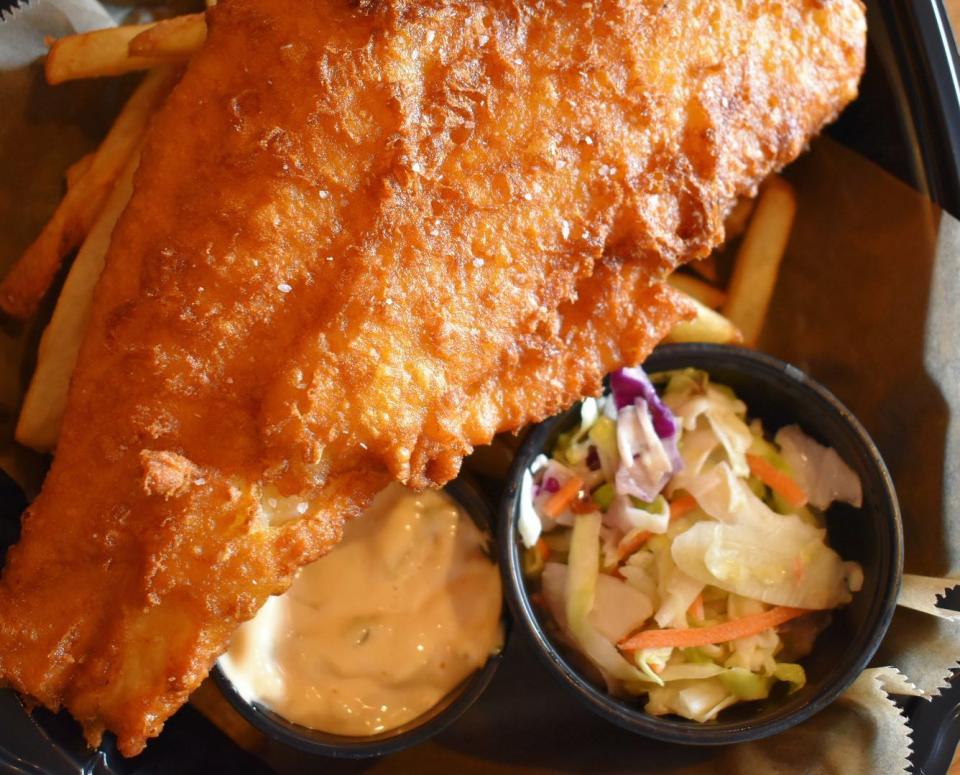Cask & Pig Kitchen and Alehouse's Alehouse Fish N' Chips.