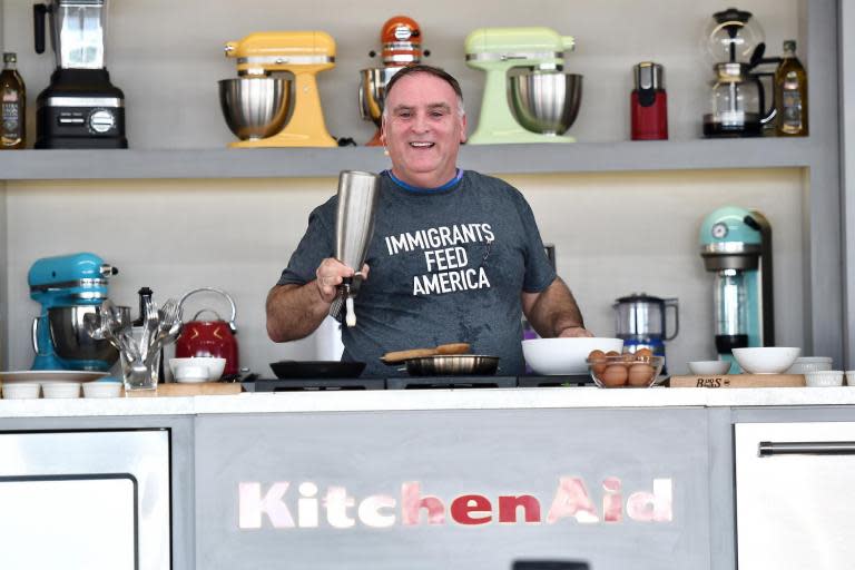 Government shutdown: Chef José Andrés opens kitchen in Washington DC to feed federal employees