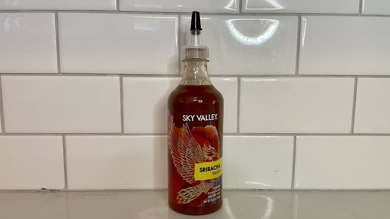 hot sauce with bird on it