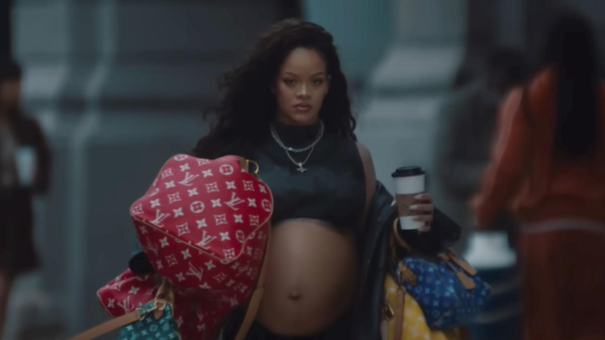 Rihanna Gives Bag Lady New Meaning In Pharrell's Louis Vuitton Promo –