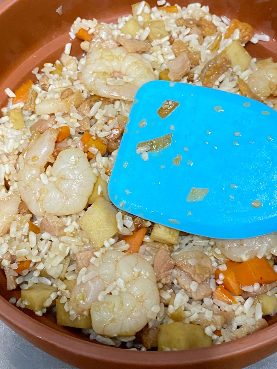 糯米飯食譜│微波爐版香芋糯米飯 粒粒分明媲美生炒風味