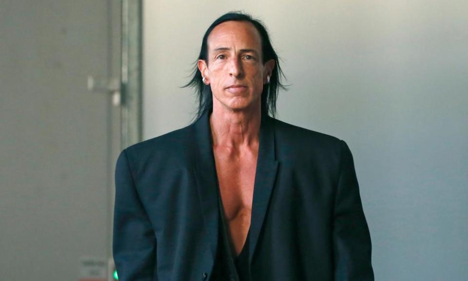 Designer Rick Owens, who has been featured on the Business of Fashion podcast.