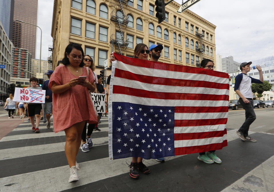 Trump protests in Los Angeles