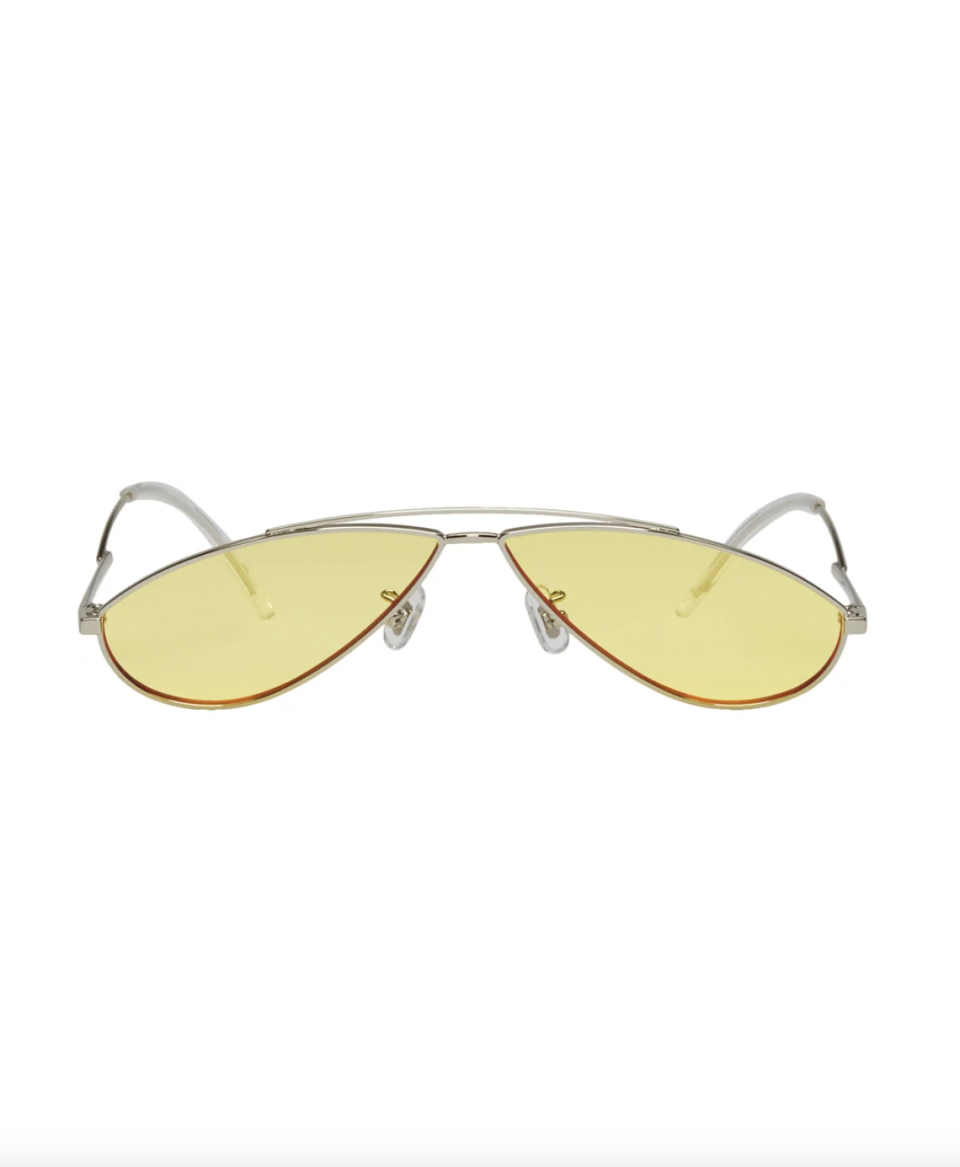 Silver & Yellow Kujo Sunglasses