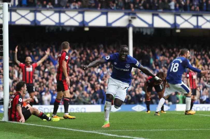 Oumar Niasse celebrates scoring against Bournemouth -Credit:Mark Robinson/Getty Images