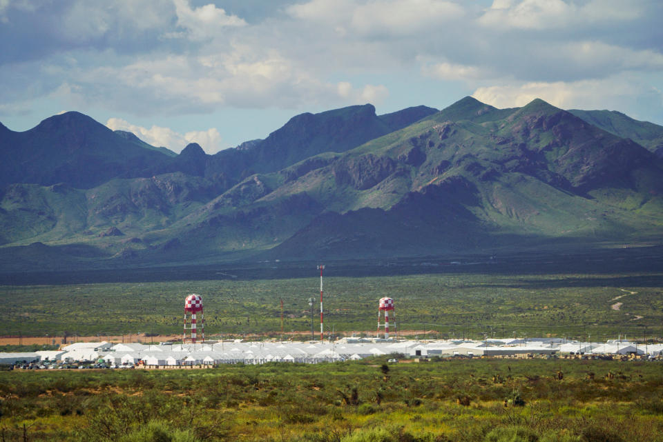 Image: The Dona Ana Range Complex on Fort Bliss near Chaparral, New Mexico (Paul Ratje / Reuters file)