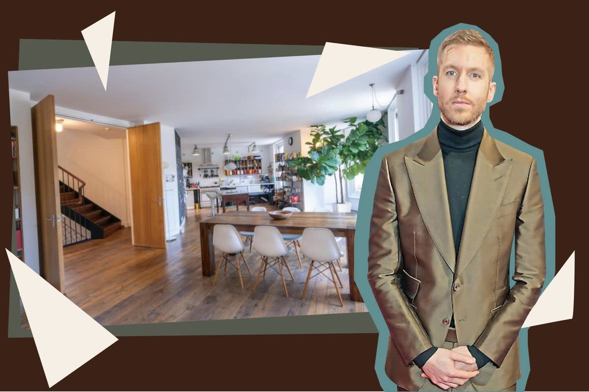 Off the market: Calvin Harris is thought to be the buyer of this Primrose Hill house (ES)