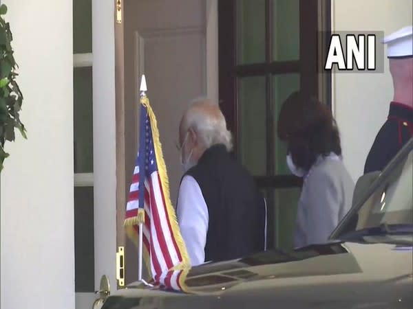 Prime Minister Narendra Modi arrived at the White House for a bilateral meeting