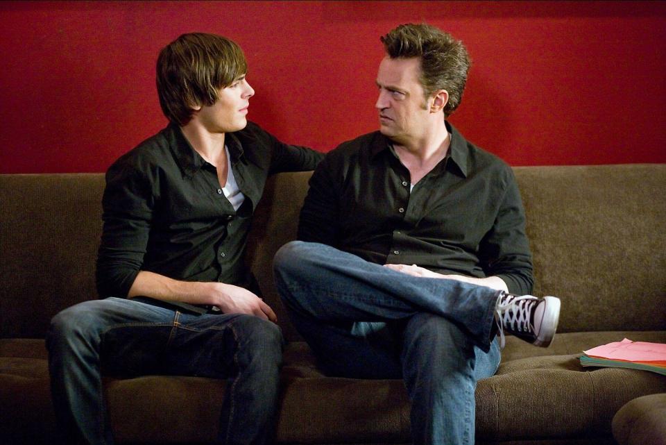 Matthew Perry and Zac Efron