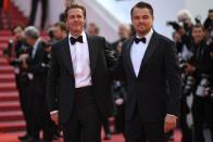 Cannes 2019: Brad Pitt and Leonardo DiCaprio lead film festival's best dressed men in matching tuxedos