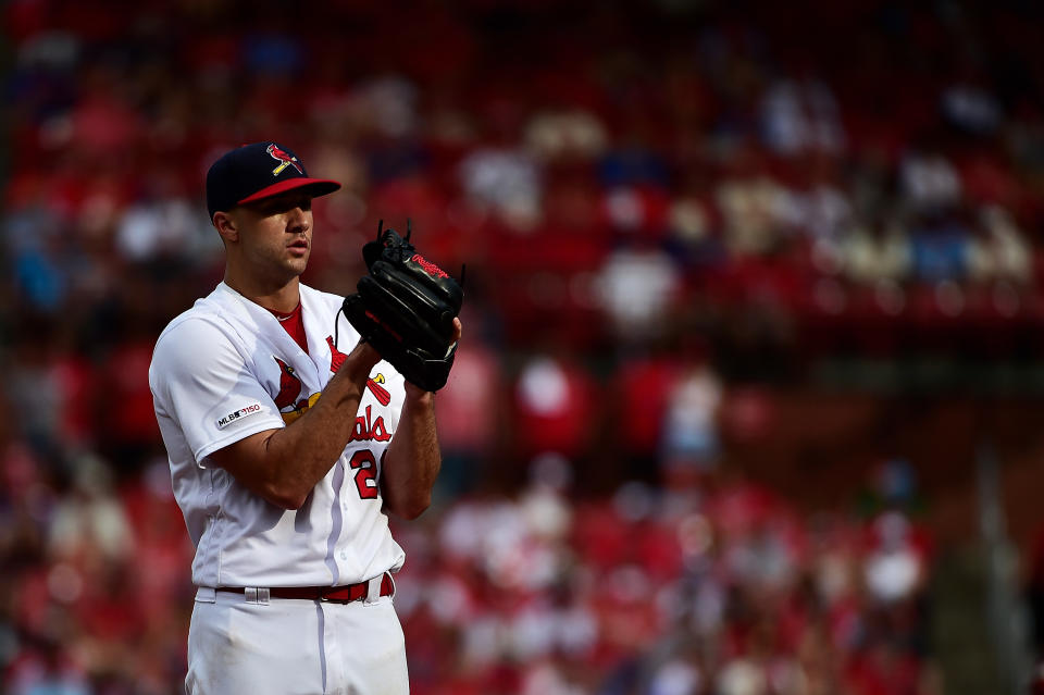 St. Louis Cardinals ace Jack Flaherty (22) is set to start Game 2 of the National League divisional series against the Atlanta Braves. (Jeff Curry-USA TODAY Sports)