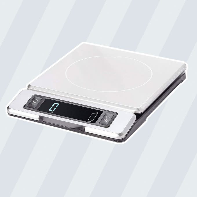 <a href="https://www.amazon.com/OXO-Grips-Stainless-Pull-Out-Display/dp/B079D9B82W/?tag=tohmke-20" rel="nofollow noopener" target="_blank" data-ylk="slk:Food Scale;elm:context_link;itc:0;sec:content-canvas" class="link rapid-noclick-resp">Food Scale</a>