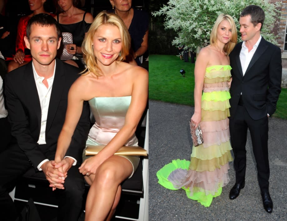 Hugh Dancy and Claire Danes at Giorgio Armani and the Valentino after-party