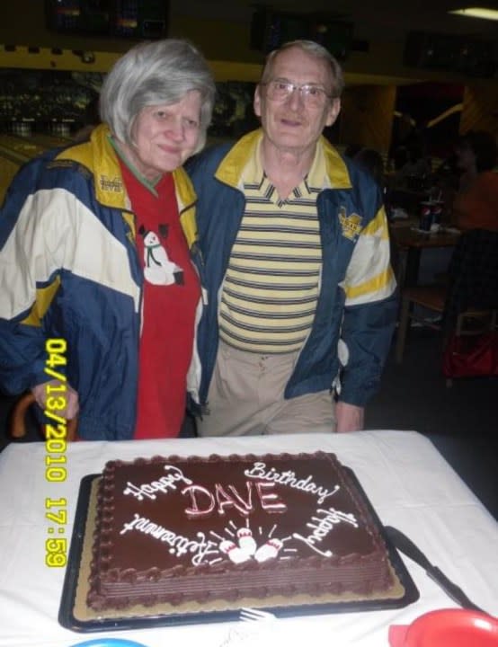 Courteney Swartz's grandparents, David and Audrey Swartz, (Courtesy)