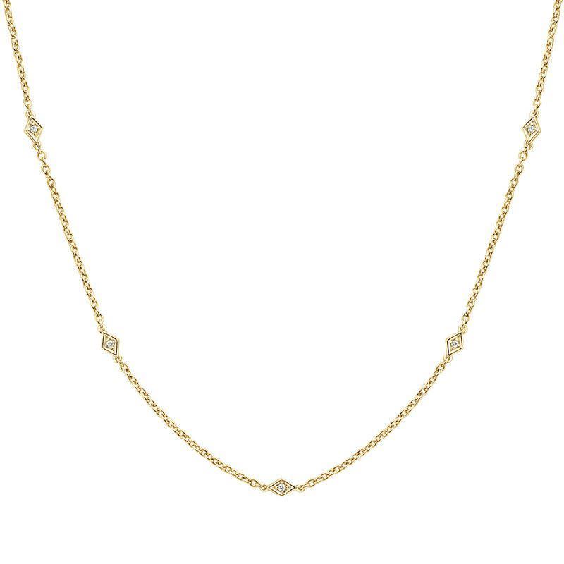 14) Marquesa Strand Diamond Necklace