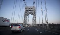 The George Washington Bridge is pictured in New York January 9, 2014. New Jersey Governor Chris Christie on Wednesday said he was misled by his staff after fresh revelations that a top aide played a key role in closing some lanes leading to the George Washington Bridge, one of the world's busiest bridges, in what critics say was a political vendetta. (REUTERS/Carlo Allegri)